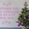 Fotografia Christmas Tree, Cement Wall, Frohes Neues Jahr Means New Year -Clementoni Outlet 1000 F 124078301 DSnyHIiuEecQA0AZVpmwKsKsYP903yy7
