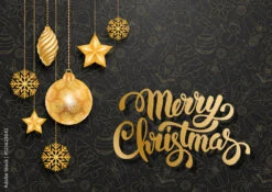 Fotografia Festive Christmas Greeting Card