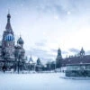 Fotografia Christmas Time In Moscow - Snow Falling On Red Square, Russia -Clementoni Outlet 1000 F 126914451 MSxCkSEX0rfZf5dpyleRg6uVFBI5F4LR