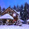 Fotografia A Fairy-tale House In The Woods Amid The Snow-covered Fir Trees, Christmas Landscape 2 Fotografia A Fairy-tale House In The Woods Amid The Snow-covered Fir Trees, Christmas Landscape -Clementoni Outlet 1000 F 162593810 fciNc4JVgnSbBrHKafR2FXwfBpRz2WWY