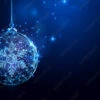 Fotografia Low Polygon Christmas Ball Wireframe Mesh On Dark Blue Background 1 Fotografia Low Polygon Christmas Ball Wireframe Mesh On Dark Blue Background -Clementoni Outlet 1000 F 168494523 7DTvh92BG3zGYtg36nj2z4exbb9YqF6n