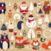 Fotomurale Christmas Collection With Cute Animals, Snowman And Santa 1 Fotomurale Christmas Collection With Cute Animals, Snowman And Santa -Clementoni Outlet 1000 F 182830553 7PI9amO10swu6G0eQR6kZjyX7fWV8hq5