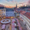 Fotografia Bratislava - Christmas Market On The Main Square In Evening Dusk. -Clementoni Outlet 1000 F 187890732 HswbLw4HhxYZYZa7DgJruF9sO1f795cG