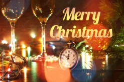 Fotografia Inscription MERRY CHRISTMAS