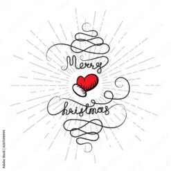 Fotografia Vector Merry Christmas Background