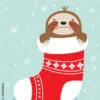 Fotografia Merry Christmas Card With Cute Sloth 1 Fotografia Merry Christmas Card With Cute Sloth -Clementoni Outlet 1000 F 303880295 0Yt1S7chSG0fH16XPYiegiLgQNGtQKgG