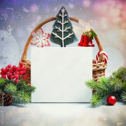 Fotografia Merry Christmas Card