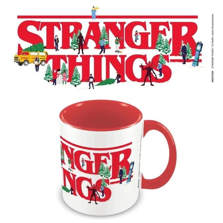 Pyramid International Tazza Stranger Things 4 - Christmas Logo 2 Pyramid International Tazza Stranger Things 4 - Christmas Logo